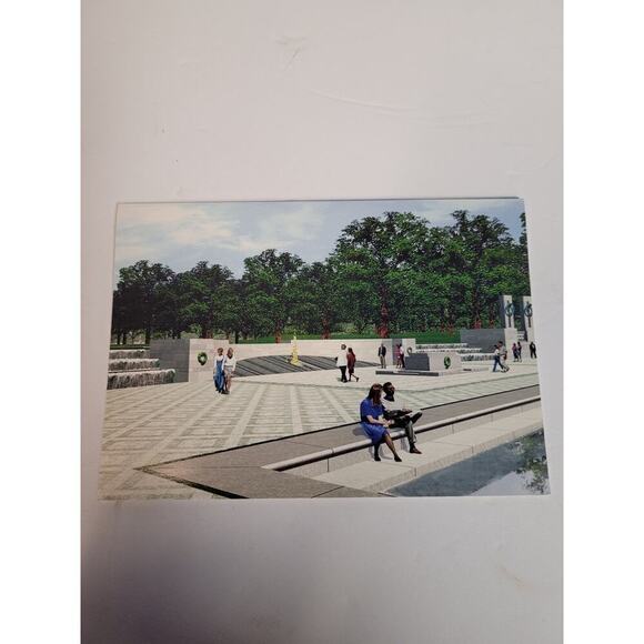 The National World War II Memorial Vintage Notecards - Set of 4 - Picture 6 of 7